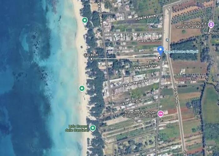 Sunset Lovers In A 300mt Dal Mare * Gallipoli